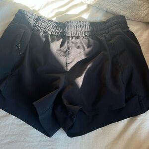 athleta girl black shorts